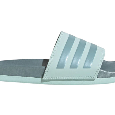 adidas Adilette Comfort Slides Halo Mint Magic Grey Met (Women's)