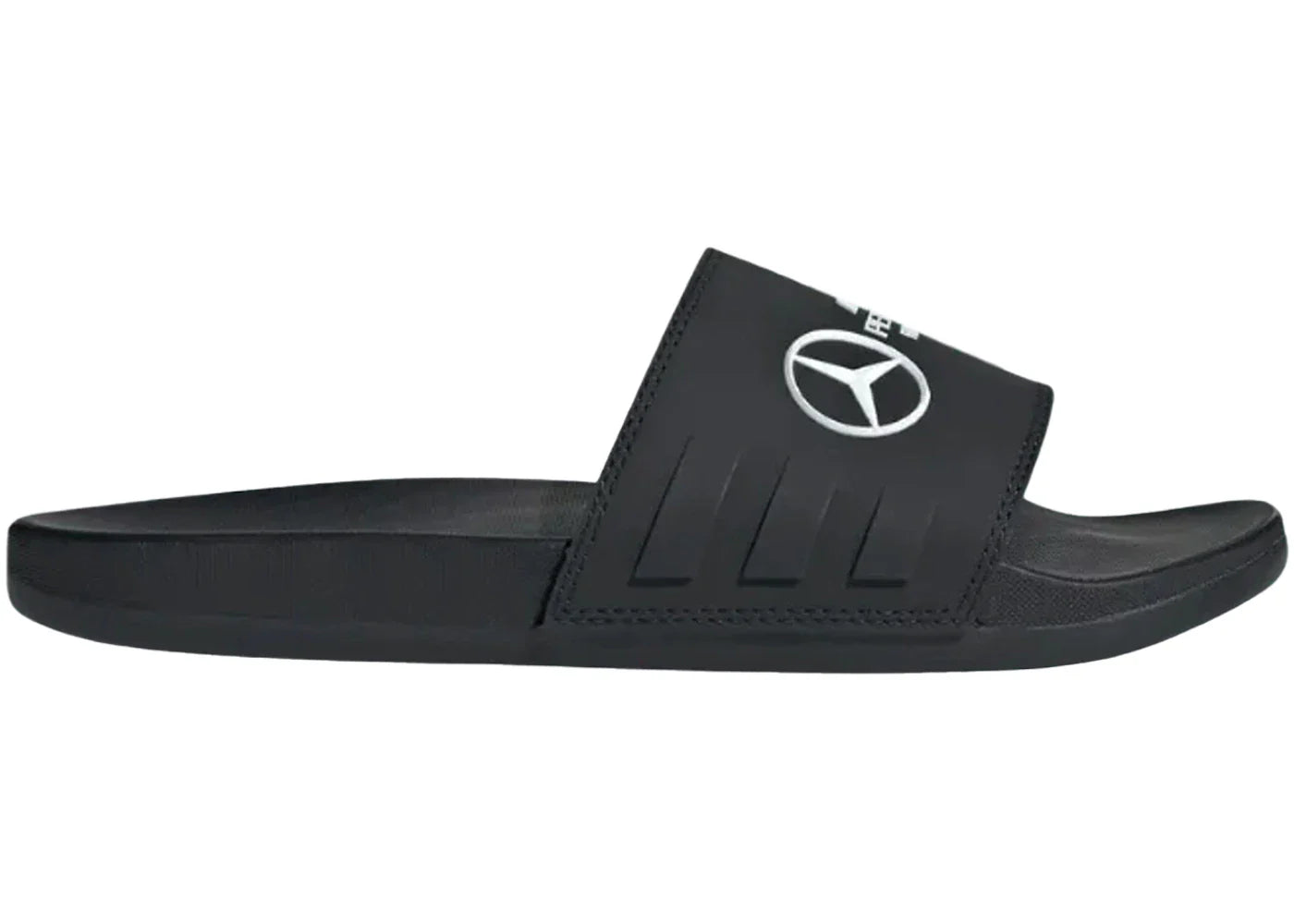 adidas Adilette Comfort Slides Mercedes-AMG Petronas Formula One Team Core Black