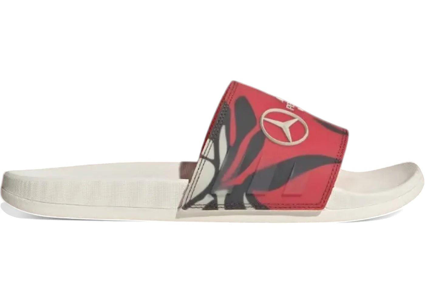 adidas Adilette Comfort Slides Mercedes-AMG Petronas Formula One Team Turbo Aurora Ruby