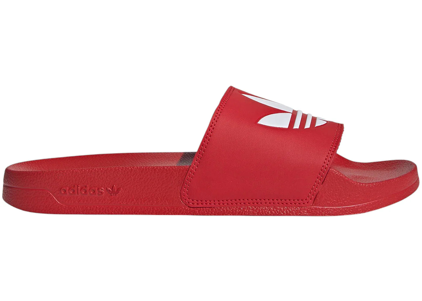 adidas Adilette Lite Slides Scarlet Cloud White
