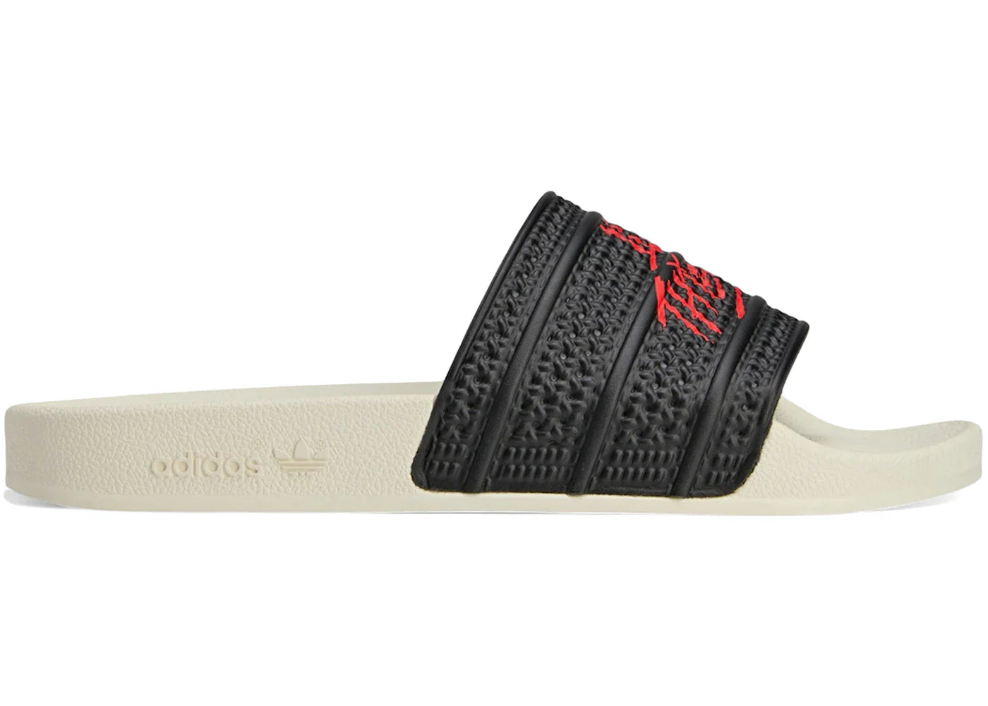 adidas Adilette Slides 100 Thieves Black Red