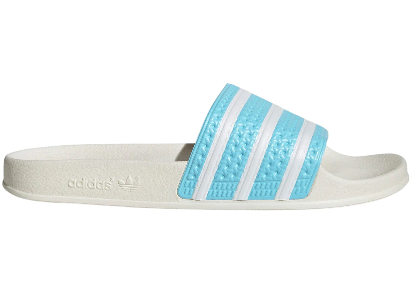 adidas Adilette Slides Bliss Blue Cloud White Off White (Women's)