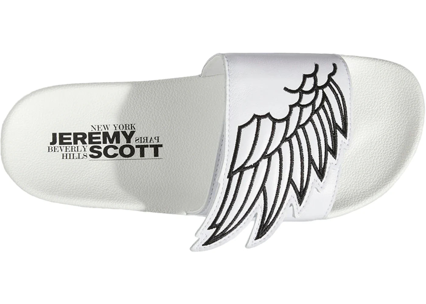 adidas Adilette Slides Jeremy Scott Wings White