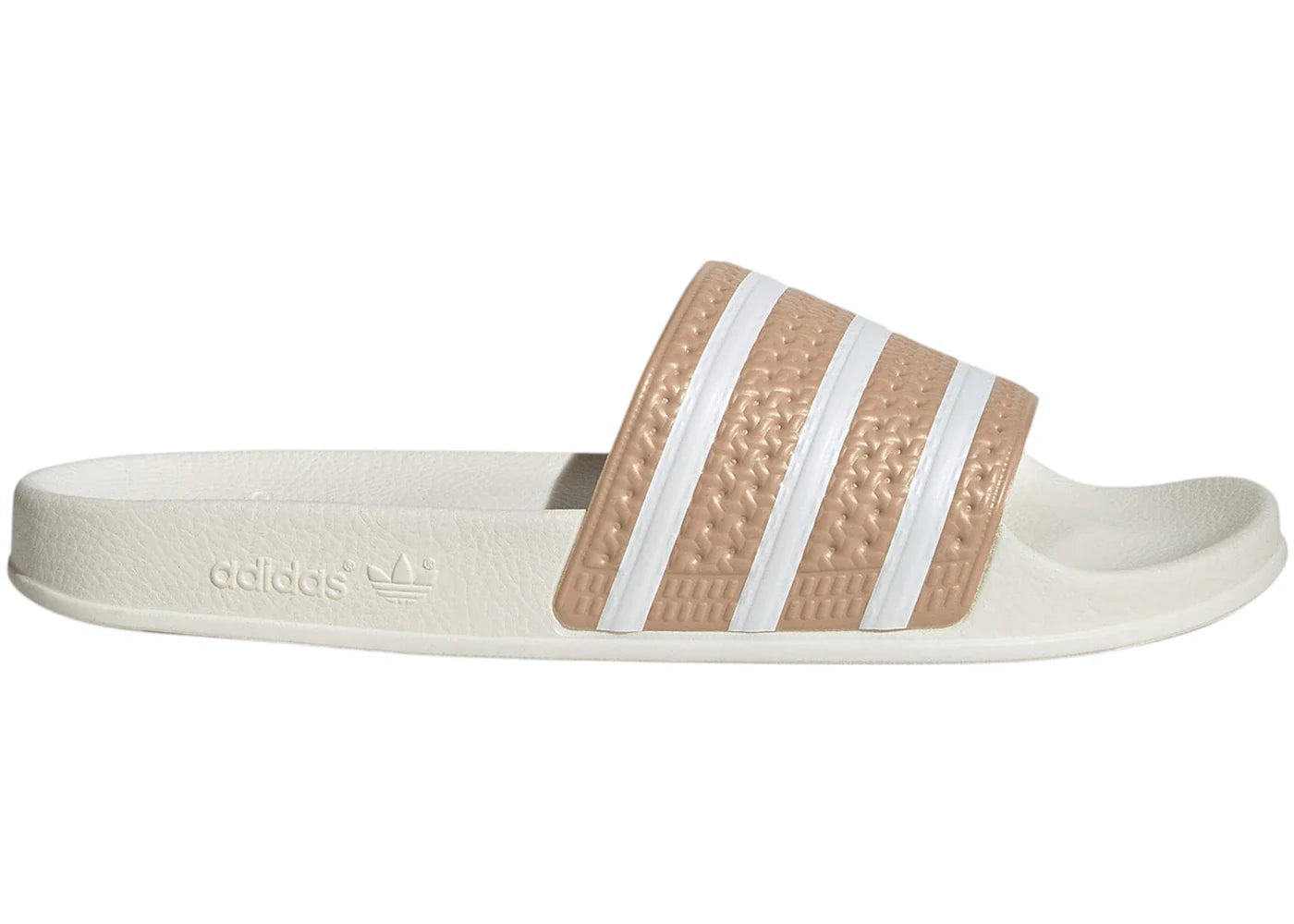 adidas Adilette Slides Magic Beige Cloud White Off White