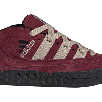 adidas Adimatic Mid Maroon Wonder Beige Core Black