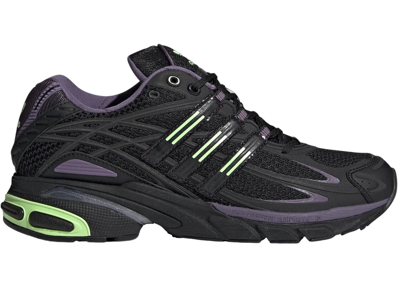 adidas Adistar Cushion Core Black Aurora Black Green Spark (Women's)
