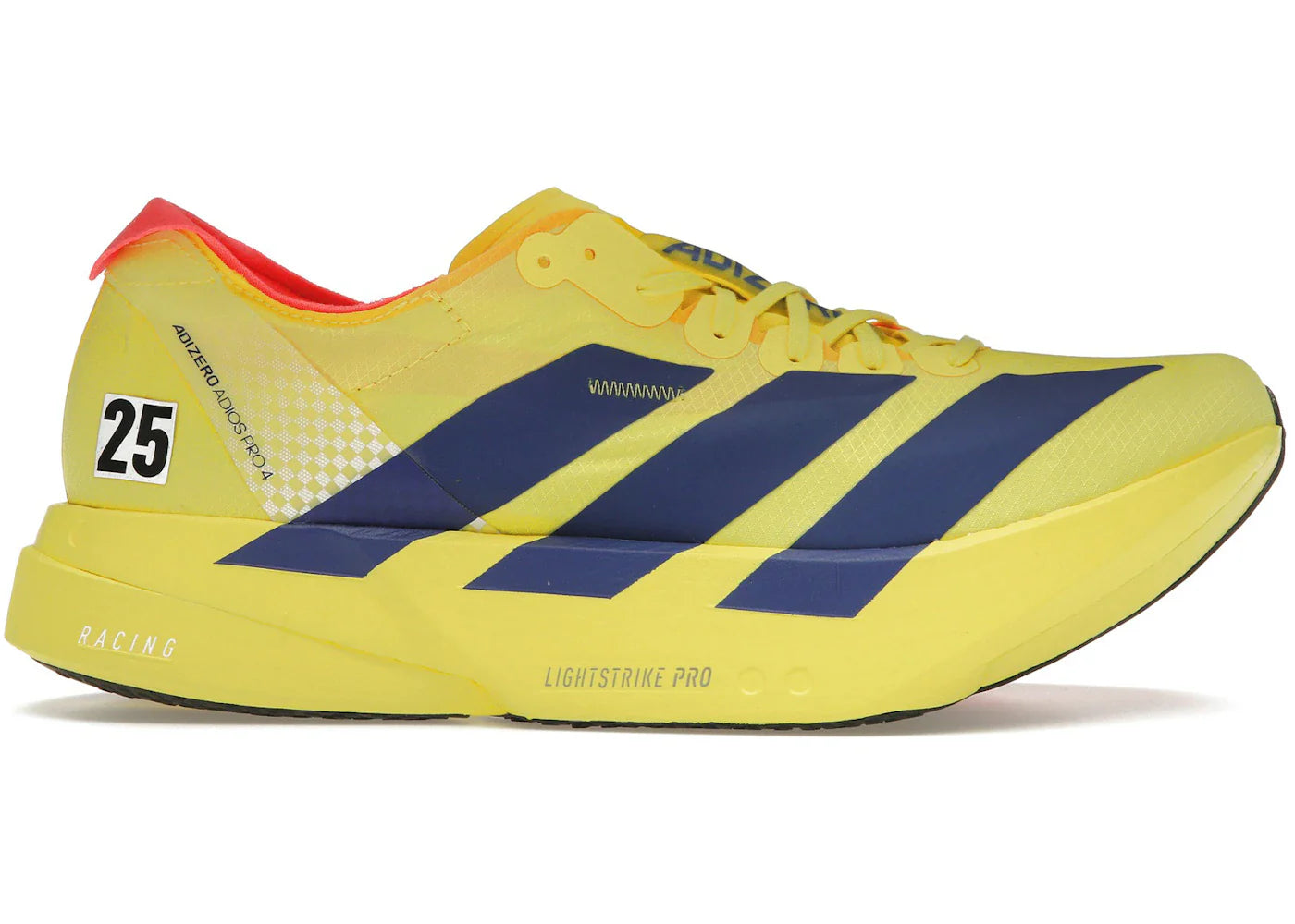 adidas Adizero Adios Pro 4 Yellow Navy