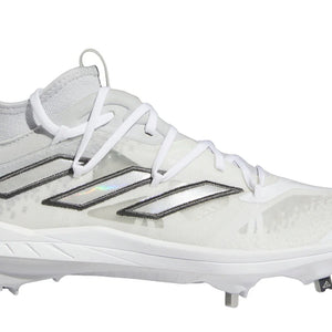 adidas Adizero Afterburner 9 NWV Team Light Grey Silver Metallic Cloud White