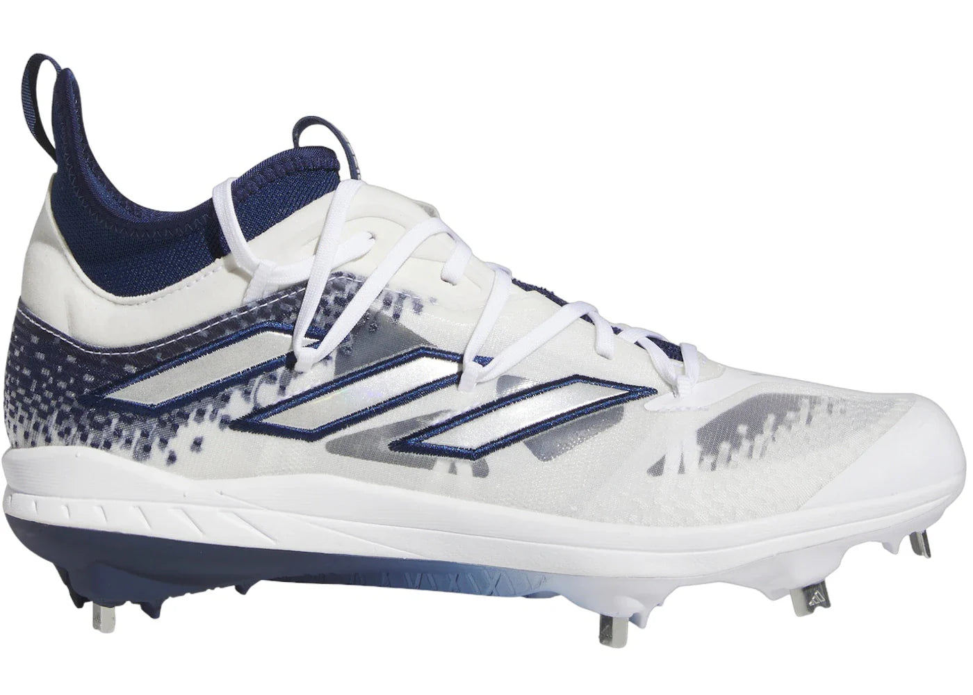 adidas Adizero Afterburner 9 NWV Team Navy Blue Silver Metallic Cloud White