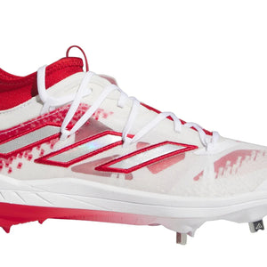 adidas Adizero Afterburner 9 NWV Team Power Red Silver Metallic Cloud White