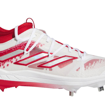 adidas Adizero Afterburner 9 NWV Team Power Red Silver Metallic Cloud White