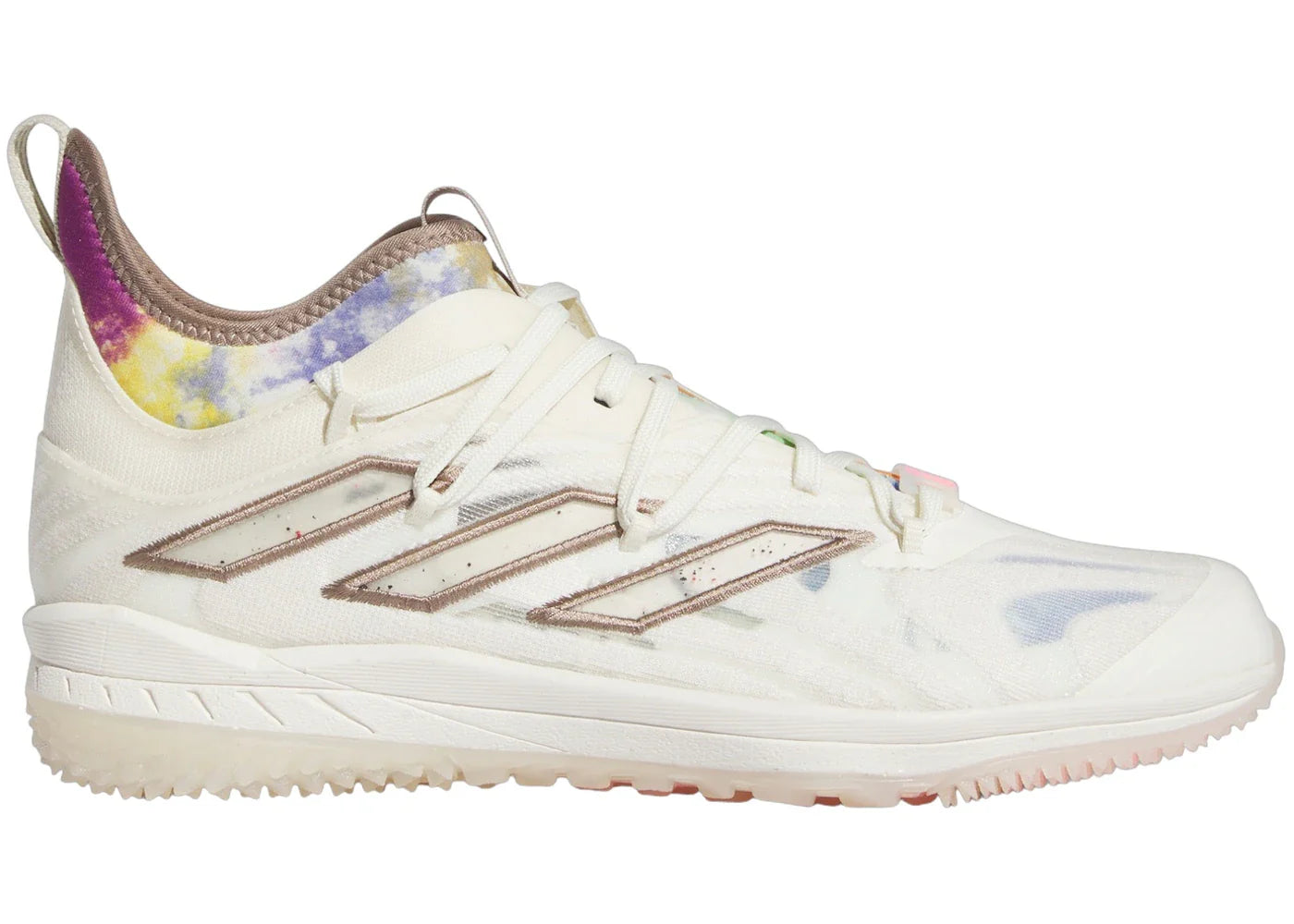 adidas Adizero Afterburner 9 NWV Turf Bash Cloud White Chalky Brown Off White