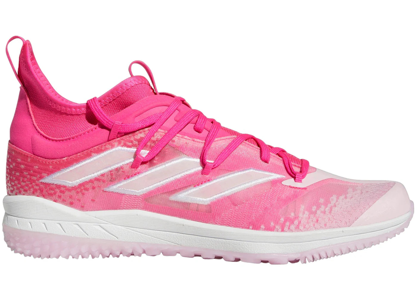 adidas Adizero Afterburner NWV Turf Team Shock Pink Cloud White Clear Pink