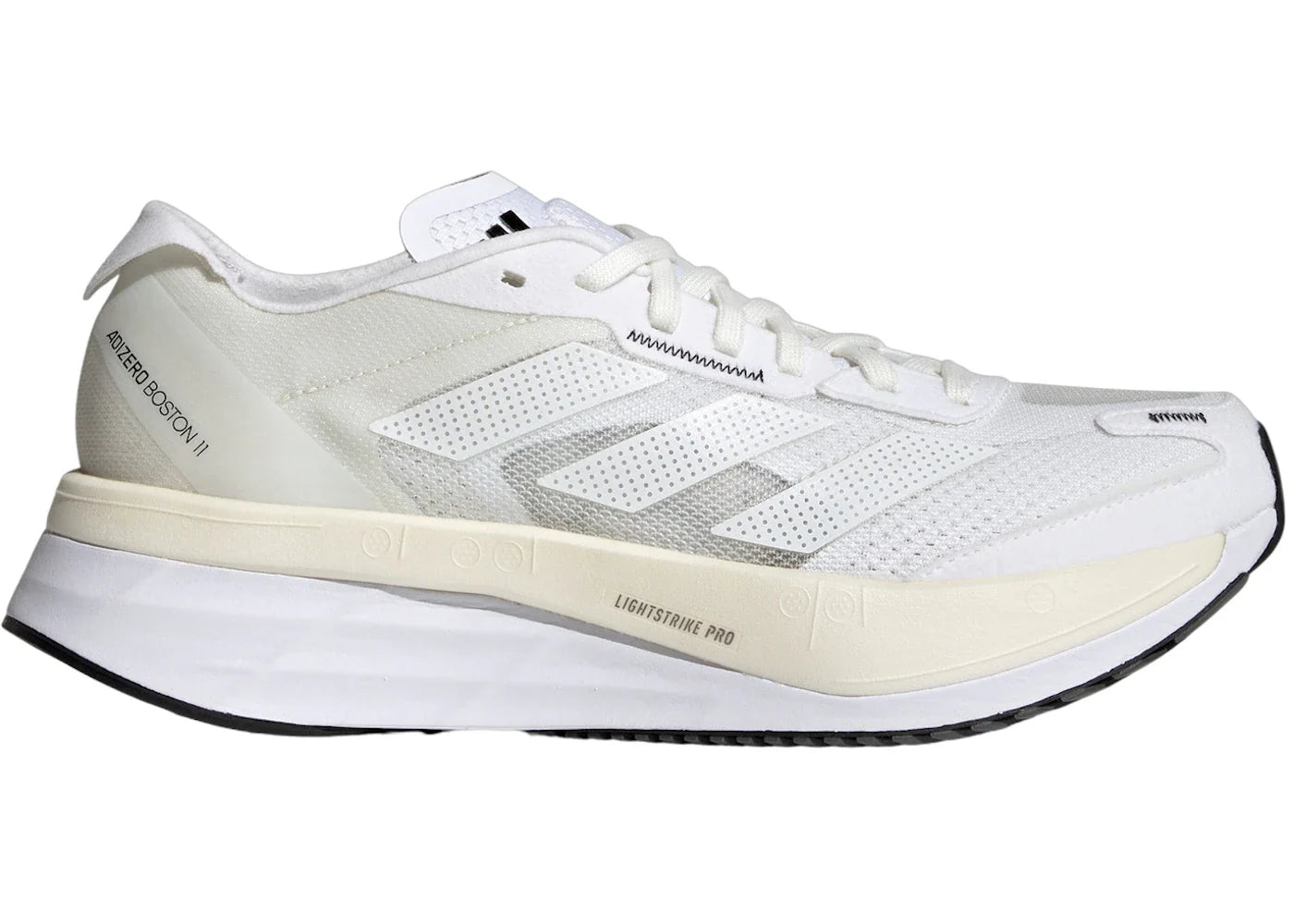 adidas Adizero Boston 11 Non Dyed Cloud White Core Black (Women's)