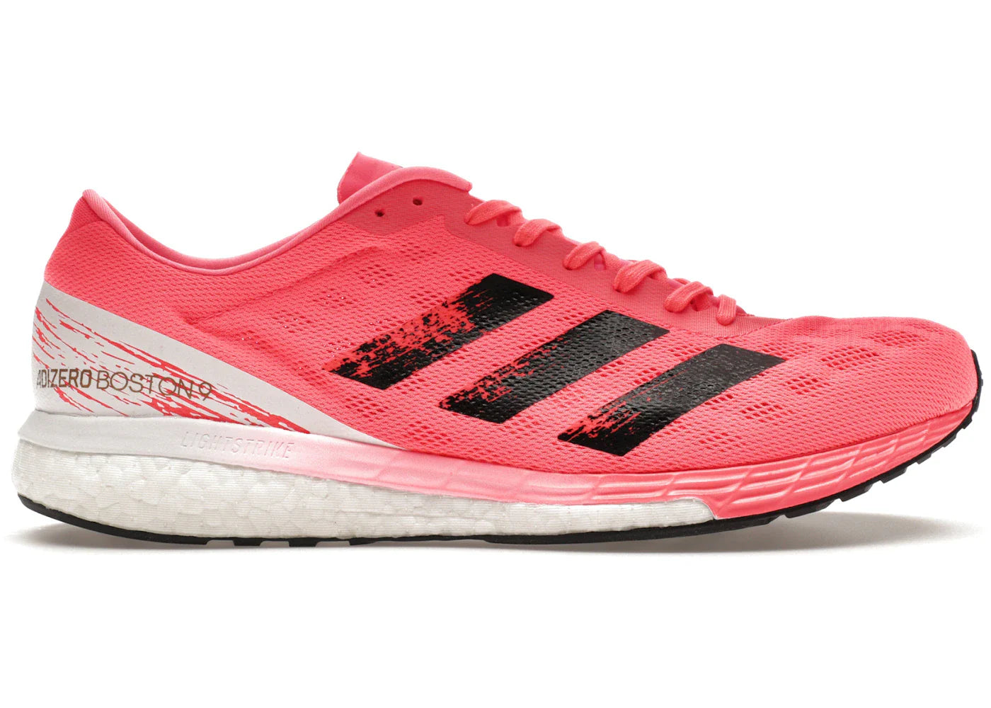 adidas Adizero Boston 9 Signal Pink Black