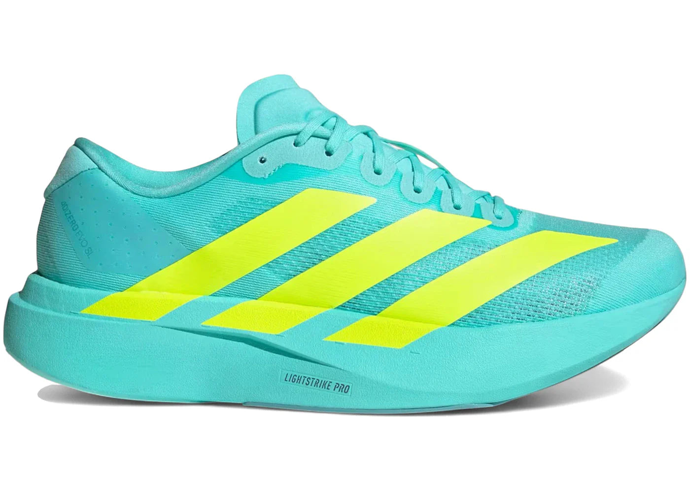 adidas Adizero Evo SL Flash Aqua Lucid Lemon