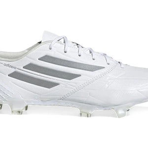 adidas Adizero F50 4 Leather FG White Silver Metallic