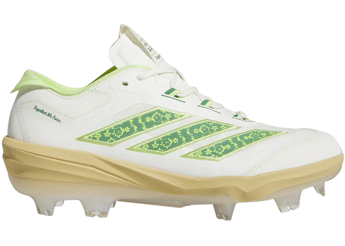 adidas Adizero Impact TPU Off White Preloved Green Pulse Lime