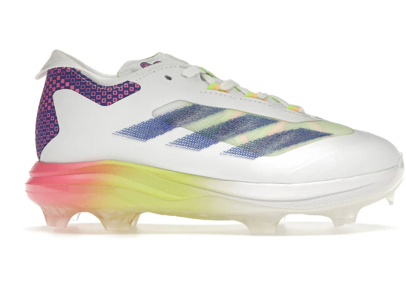 adidas Adizero Impact TPU Warp Speed Cloud White Lucid Blue Lucid Pink (GS)