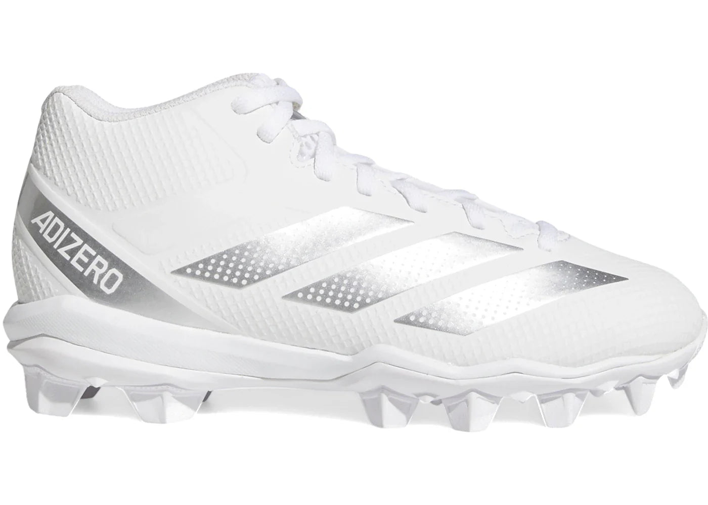 adidas Adizero Impact.2 Molded Rubber Cloud White Silver Metallic (GS)