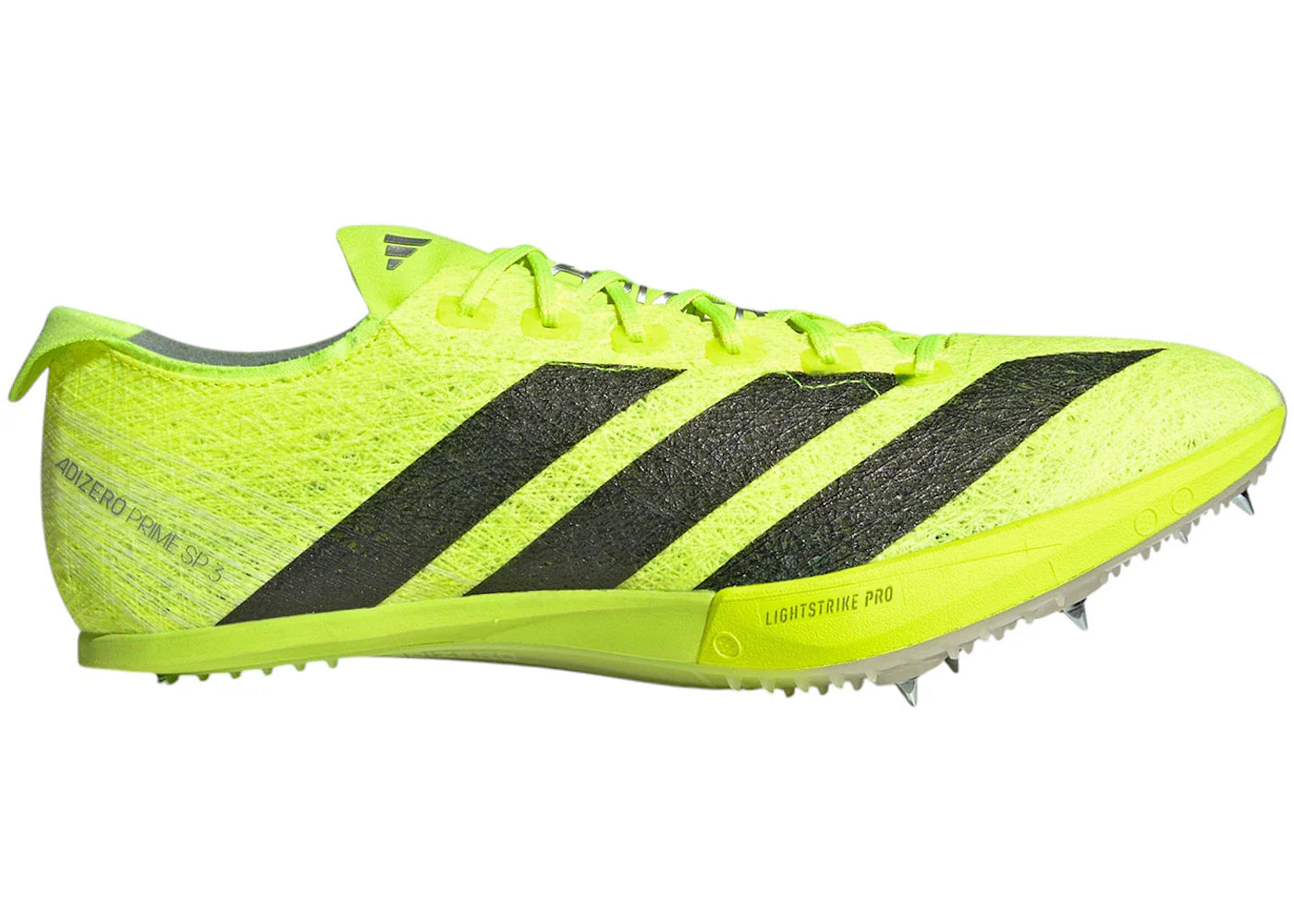adidas Adizero Prime SP 3 Strung Lucid Lemon Core Black Halo Silver