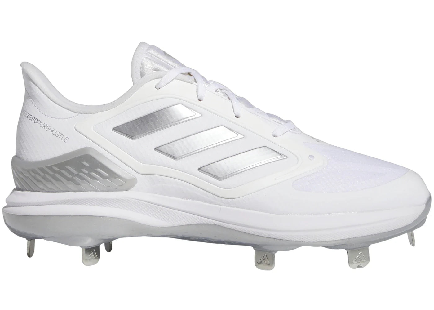 adidas Adizero Purehustle 3 Elite Cloud White Silver Metallic (Women's)