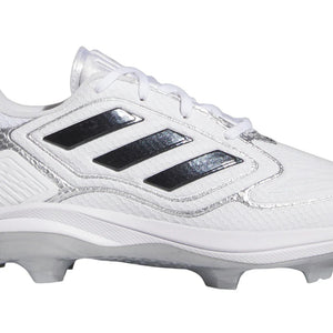 adidas Adizero Purehustle 3 TPU Cloud White Core Black Silver Metallic (GS)