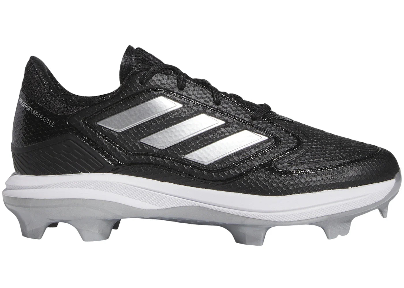 adidas Adizero Purehustle 3 TPU Core Black Silver Metallic (Women's)
