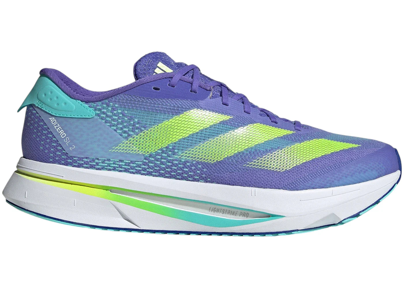 adidas Adizero SL 2 Cobalt Blue Lucid Lemon Blue Spark