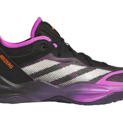 adidas Adizero Select 2.0 Low Core Black Purple Burst Aurora Black
