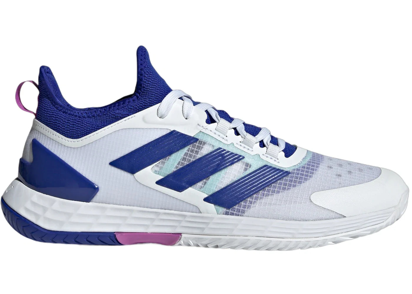 adidas Adizero Ubersonic 4.1 Cloud White Lucid Blue Purple Burst
