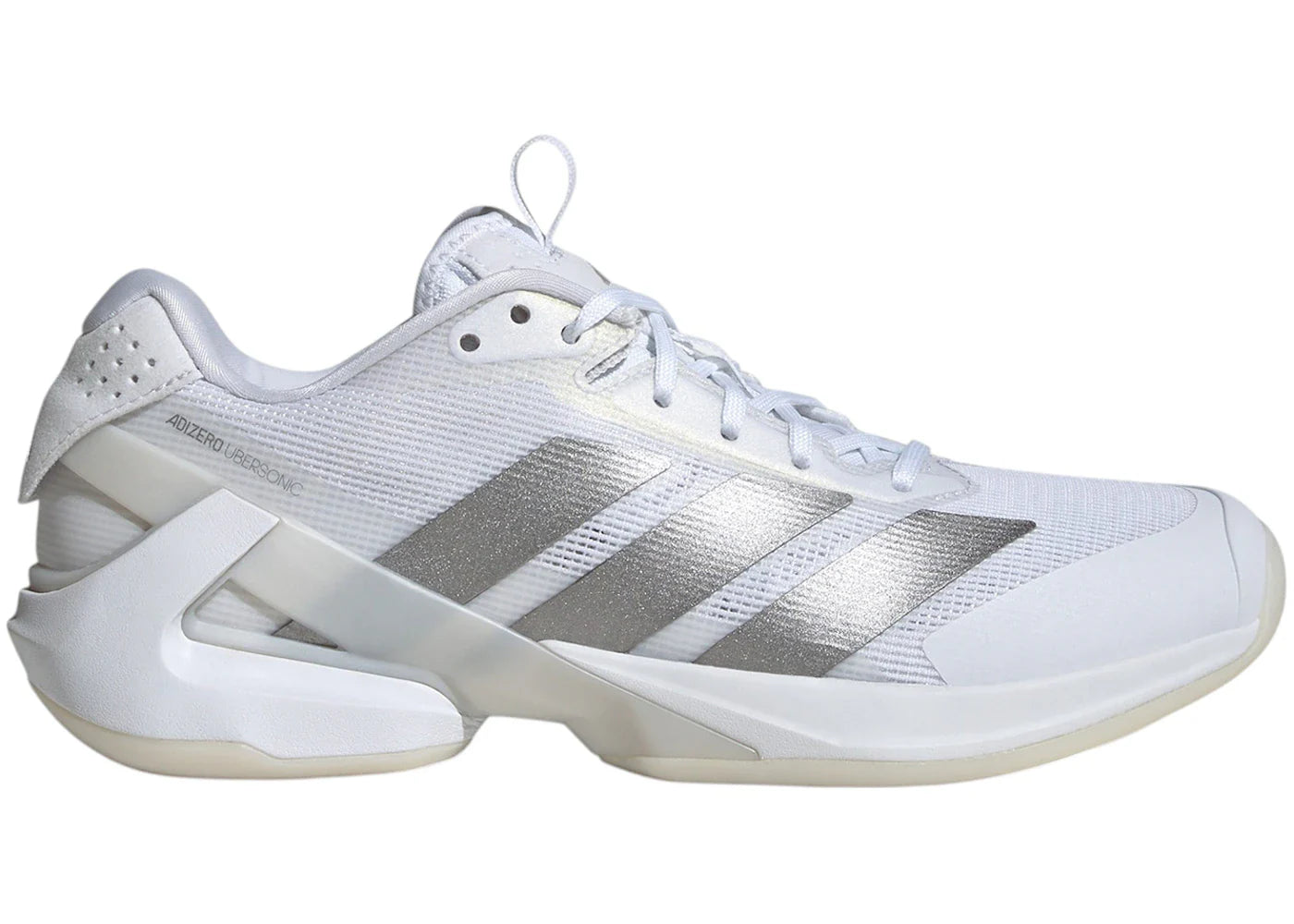 adidas Adizero Ubersonic 5 Cloud White Silver Metallic (Women's)