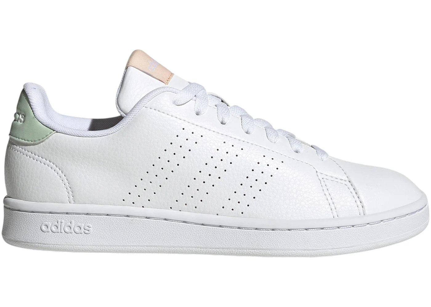 adidas Advantage Cloud White Linen Green (Women's)