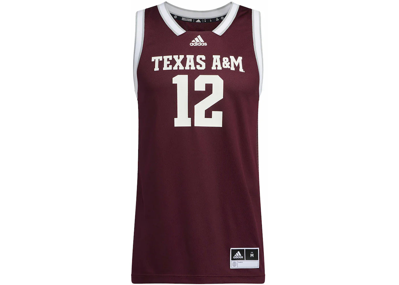 adidas Aggies Swingman Jersey Team Maroon/White