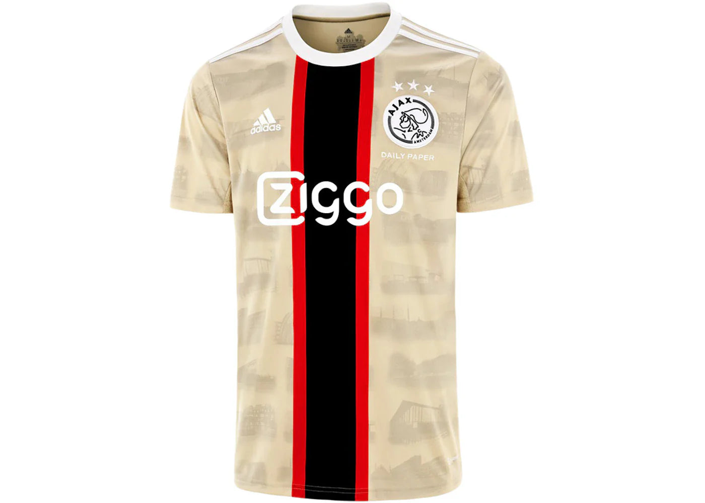 adidas Ajax Third 2022-2023 Shirt Gold