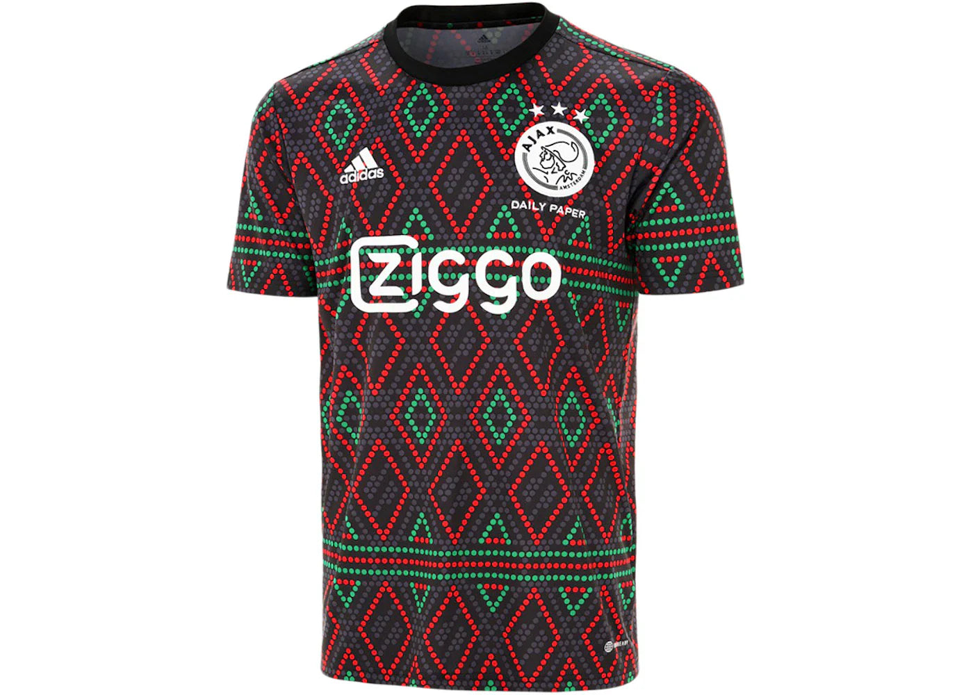 adidas Ajax Third Presentation 2022-2023 Shirt Black