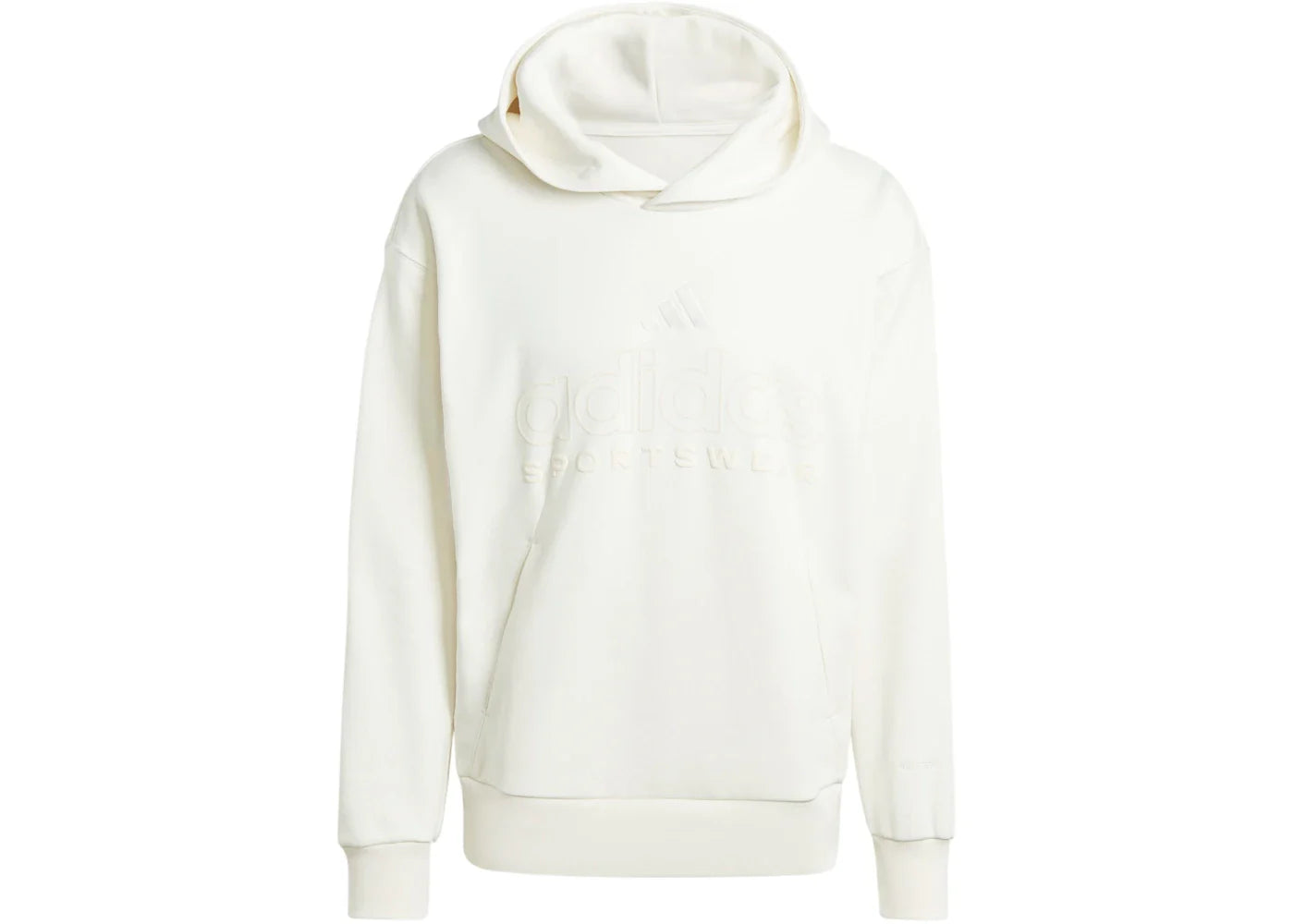 adidas All Szn Fleece Graphic Hoodie Off White