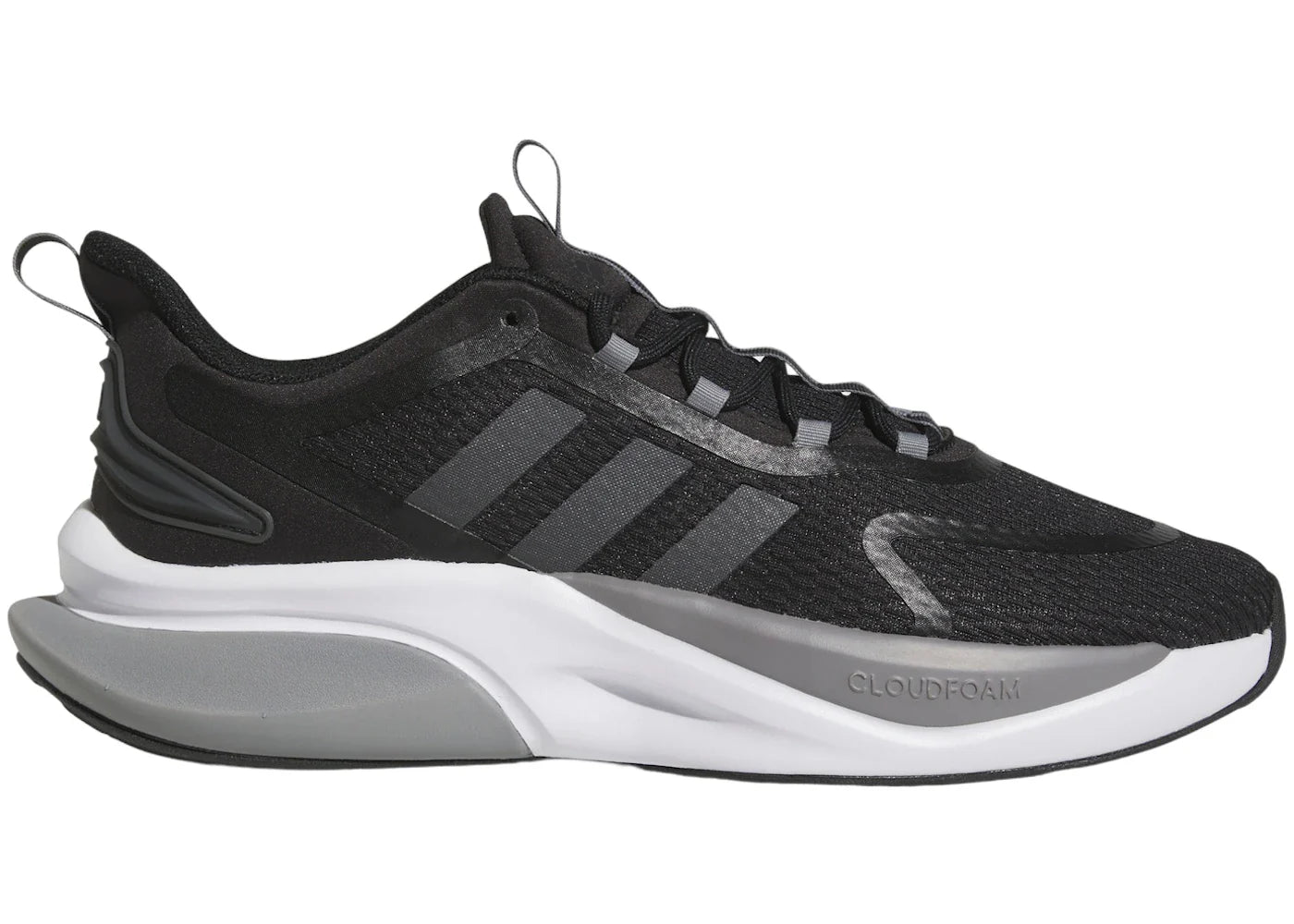 adidas Alphabounce+ Bounce Core Black Carbon Grey Three