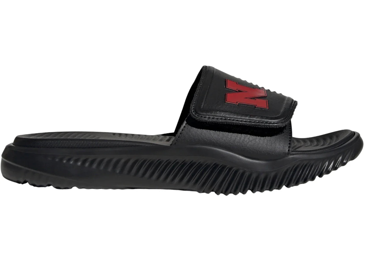 adidas Alphabounce Slide 2.0 Nebraska Core Black Team Power Red