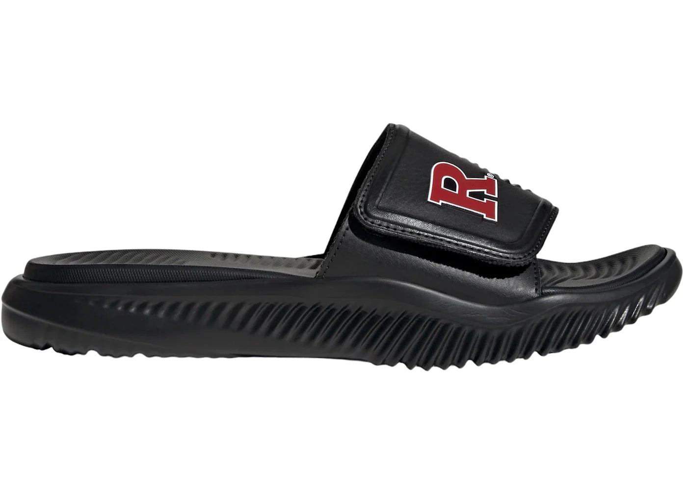 adidas Alphabounce Slide 2.0 Rutgers Core Black Team Power Red Cloud White