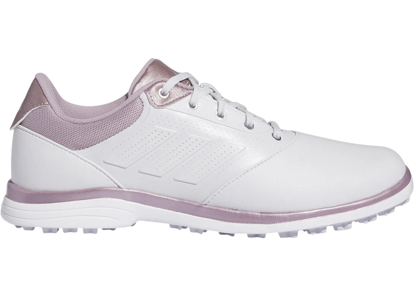 adidas Alphaflex 24 Traxion Golf Dash Grey Preloved Fig Silver Metallic (Women's)