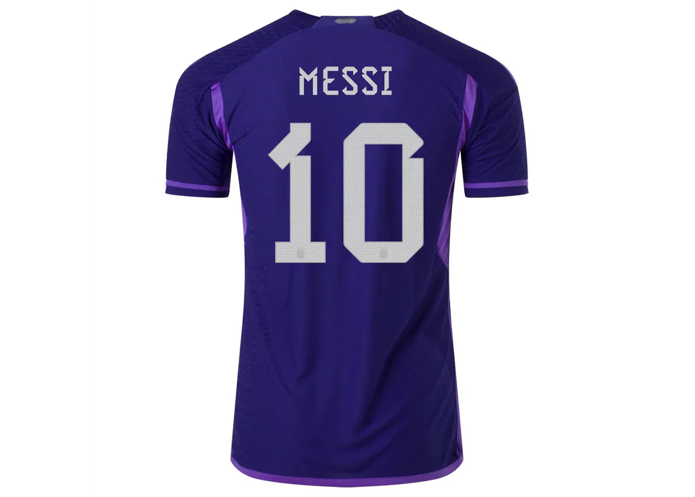 adidas Argentina 2022-23 Messi Away Jersey Legacy Indigo/Purple Rush