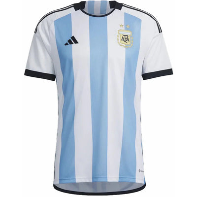 adidas Argentina 2022 Stadium Home Jersey White/Light Blue