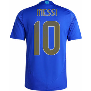 adidas Argentina 2024/25 Messi Away Authentic Jersey Lucid Blue/Blue Burst