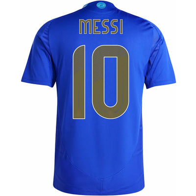 adidas Argentina 2024/25 Messi Away Authentic Jersey Lucid Blue/Blue Burst