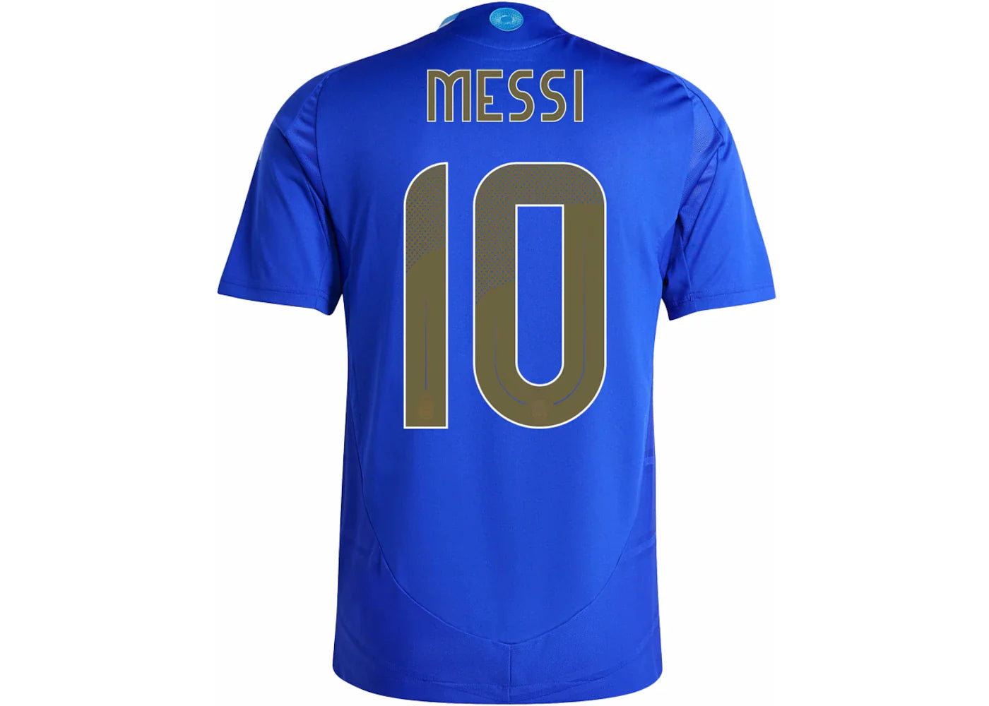 adidas Argentina 2024/25 Messi Away Authentic Jersey Lucid Blue/Blue Burst