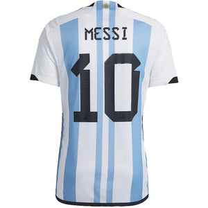 adidas Argentina 22 Messi Home Jersey White/Light Blue