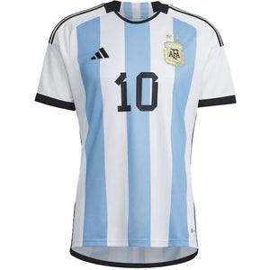 adidas Argentina 22 Messi Home Jersey White/Light Blue
