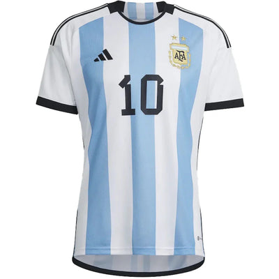 adidas Argentina 22 Messi Home Jersey White/Light Blue