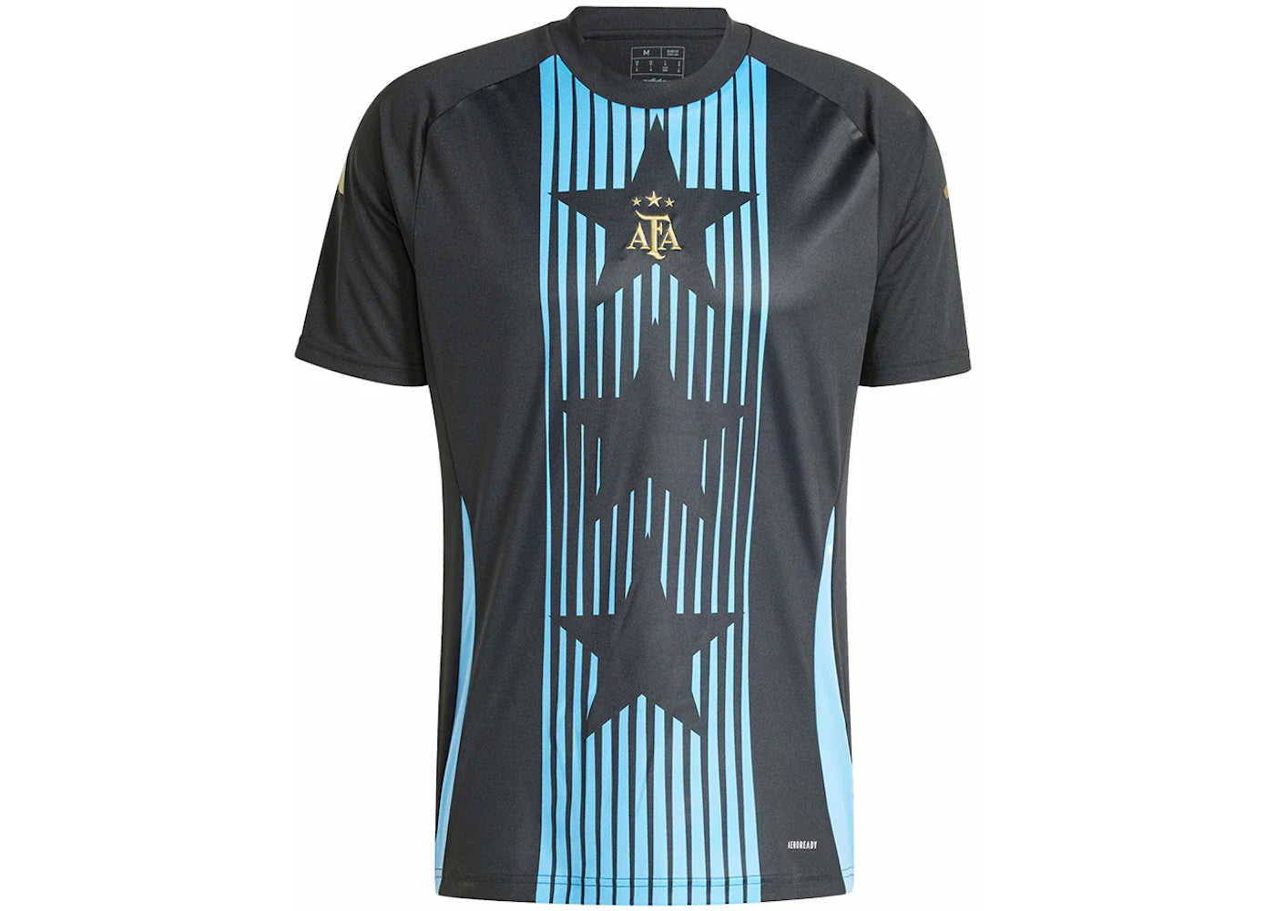 adidas Argentina Pre-Match Jersey Black/Blue Burst